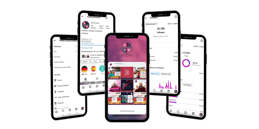 Wisdom school SMM I ODDM agency