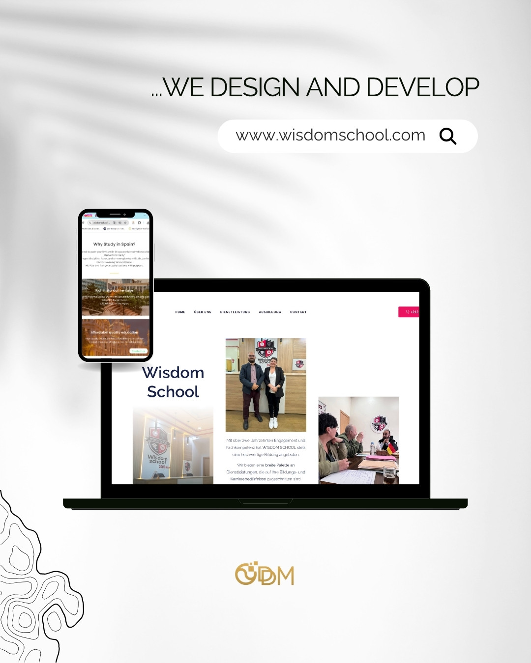 ODDM agency Website creation